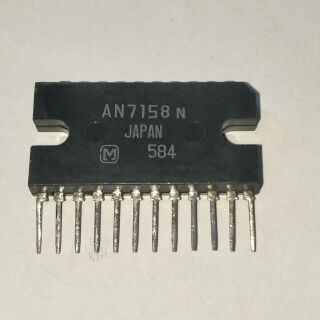 IC   AN 7158 . อะไหล่อิเล็กทรอนิกส์