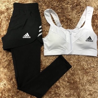 [มีหลายสี คละสี/คละไซต์ได้] SET ADIDAS FOR WOMEN ชุดออกกำลังกาย adidas ชุดออกกำลังกายผู้หญิง adidas