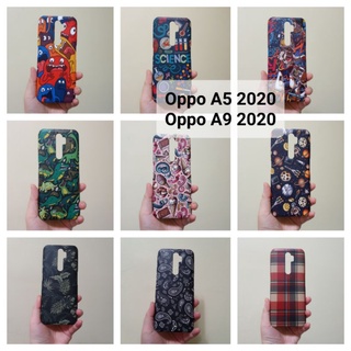 เคสแข็ง Oppo A5 2020 / Oppo A9 2020 เคสไม่คลุมรอบนะคะ เปิดบน เปิดล่าง (ตอนกดสั่งซื้อ จะมีให้เลือกลายก่อนชำระเงินค่ะ)