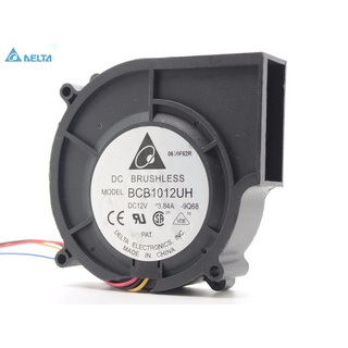 for delta BCB1012UH BCB1012UH-9Q68 97*87*25mm DC12V 3.84A Server Cooling Server Blower Fan 97x97x25mm 4-wire