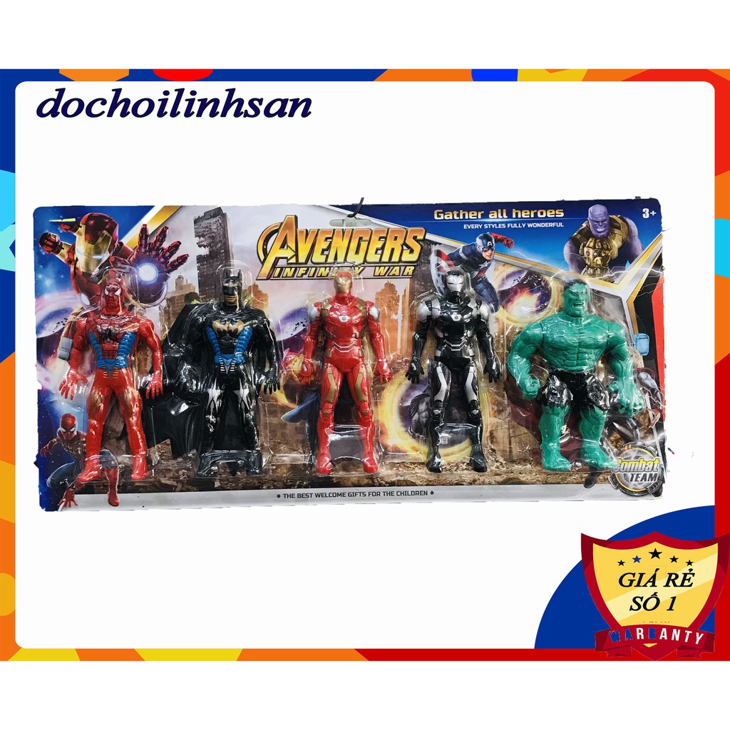 MODEL OF 5 SUPERMAN, SUPERHERO - นักผจญภัย