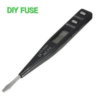 ไขควงวัดไฟ AC/DC 12V-220V. จอ lcd ใช้ได้ทั้งไฟบ้านและรถยนต์ มอเตอร์ไซต์
