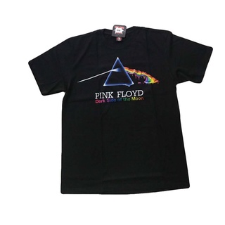 คอตต้อนคอกลม◑เสื้อวง Pink Floyd Rock เสื้อวงร็อค Pink FloydS-5XL