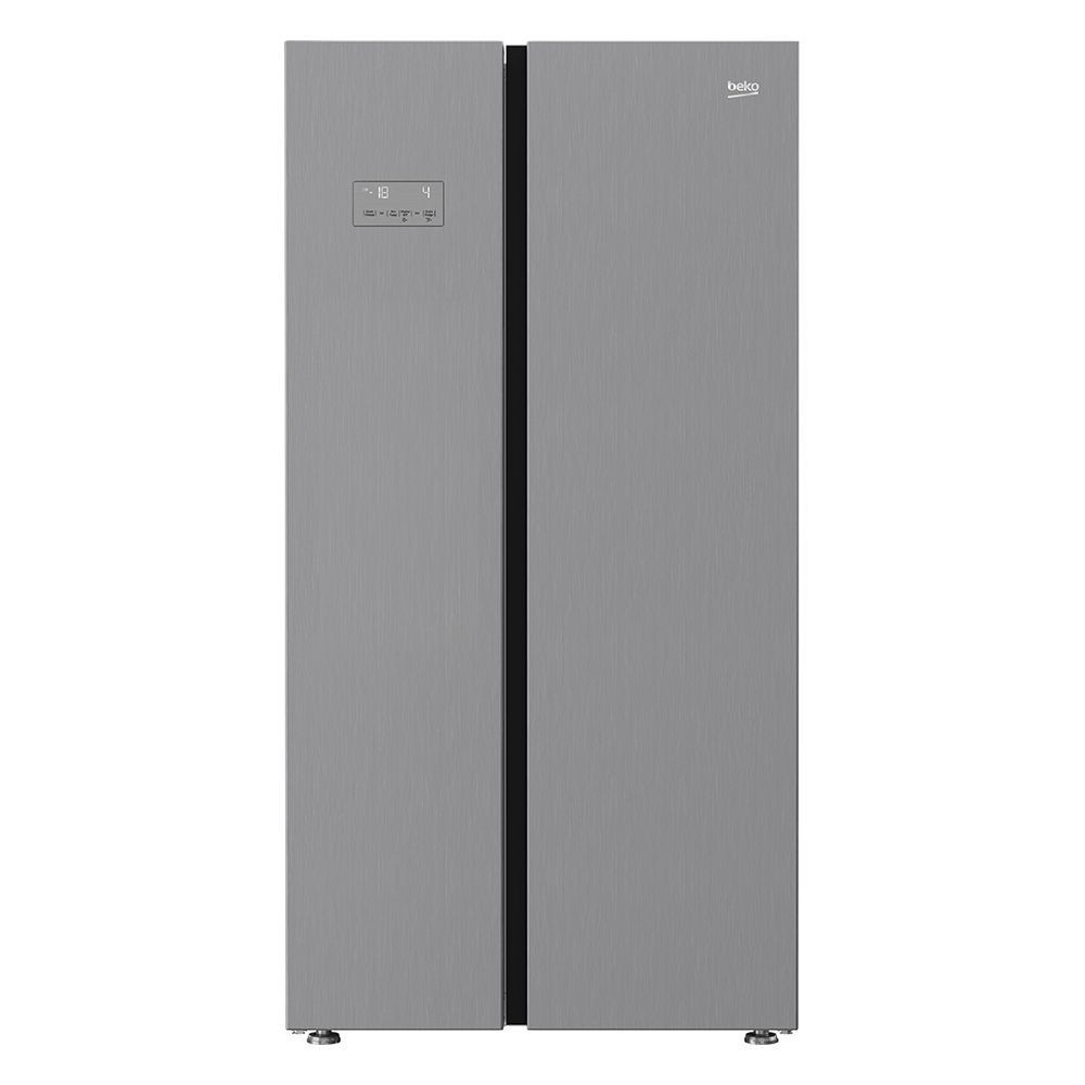 ตู้เย็น ตู้เย็น SIDE BY SIDE BEKO GNE640E50VZP 19.8 คิว สเตนเลส ตู้เย็นและตู้แช่แข็ง เครื่องใช้ไฟฟ้า SIDE BY SIDE REFRIG