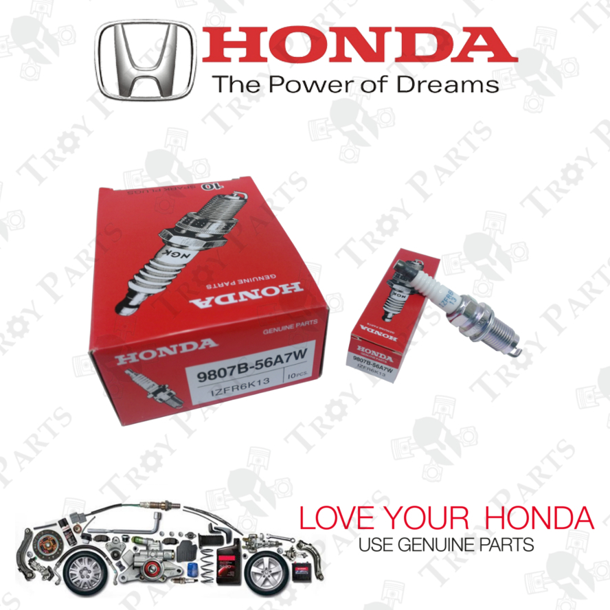 หัวเทียนฮอนด้าอิริเดียม 9807B-56A7W สําหรับ City SEL Jazz SAA (VTec) TMO TFO (IZFR6K-13)