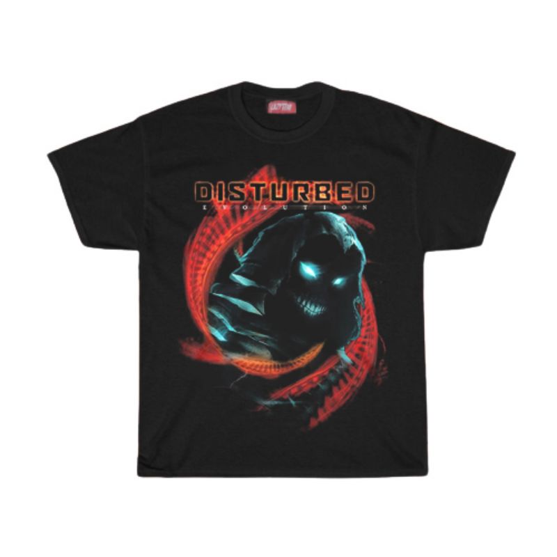 Kaos / เสื้อยืด / DISTURBED / DISTURBED EVOLUTION BAND KAOS