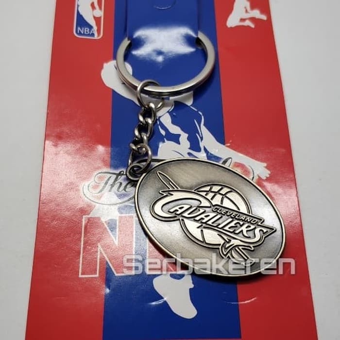 GANTUNGAN Cleveland Cavaliers NBA Basketball Ball พวงกุญแจนําเข้า