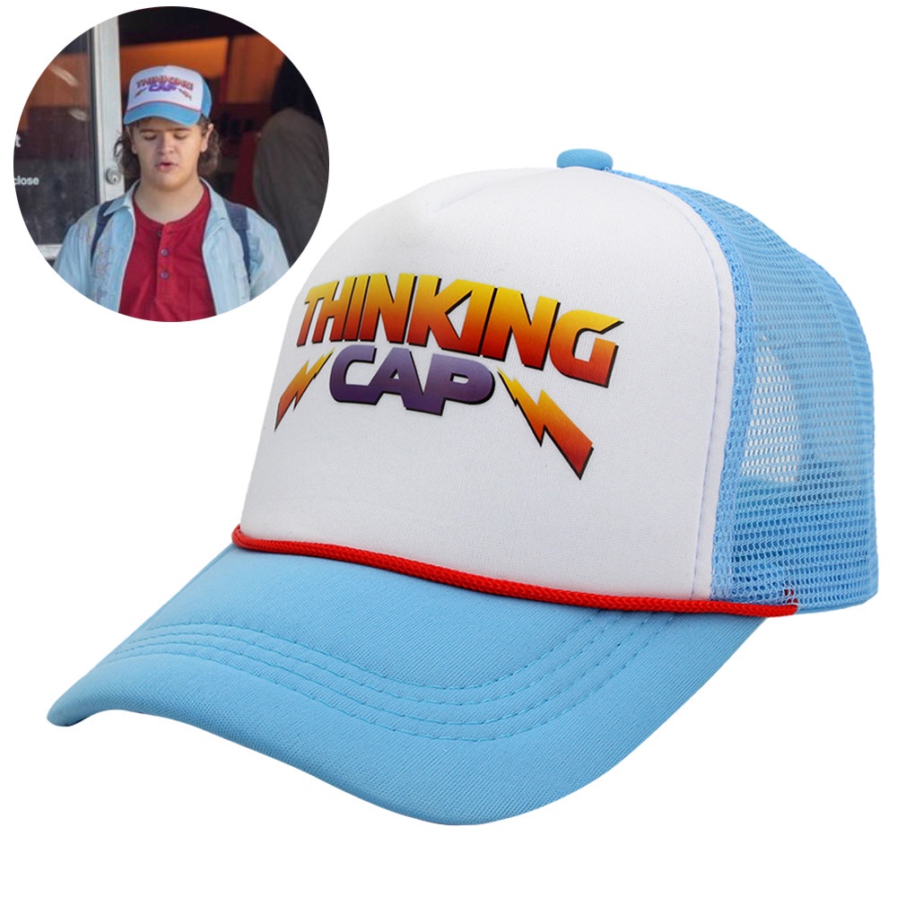 หมวกเบสบอล คอสเพลย์ Stranger Things 4 Dustin ปรับได้ สําหรับทุกเพศ