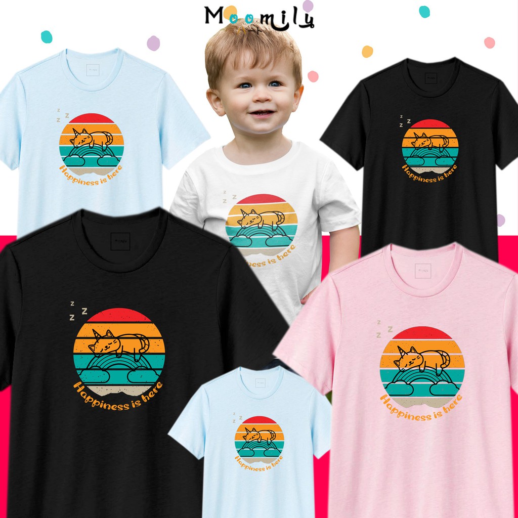 เสื้อทีม แก๊งค์ส่งต่อความสุข MMLHAPPINESS เด็ก ถึง ไซส์ใหญ่ S ถึง 4XL 5xl