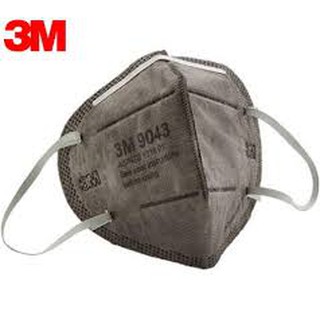 ของแท้ 3M รุ่น 9043 หน้ากากกันฝุ่นละอองและไอระเหย 3M รุ่น 9043A P1/90 (1ชิ้น)