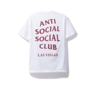 C Las Vegas เสื้อ Anti social club.สามารถปรับแต่งได้