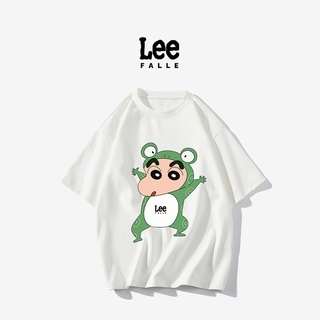 เสื้อยืด พิมพ์ลายการ์ตูน LEEfalle คุณภาพสูง เหมาะกับฤดูร้อนS-5XL