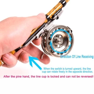 โลหะอลูมิเนียมอัลลอยด์ Fly Fishing Reel สําหรับ Lake เหยื่อน้ําเค็ม Casting Tackle ฤดูหนาวตกปลาน้ําแข็ง Reels 1:1 ปลาหล่อกลองล้อ 240731