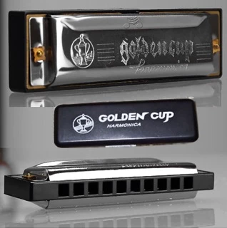 เม้าส์ออแกน ฮาร์โมนิก้า Harmonica Golden Cup