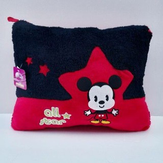 หมอนมิกกี้เม้าส์ MICKEY MOUSE หมอนอิง CUTIE MICKEY &amp; MINNIE ALL STAR ลิขสิทธิ์แท้