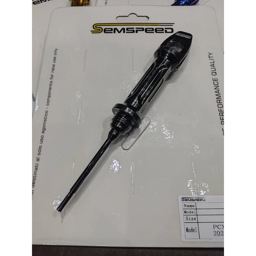 ตัววัดน้ำมันเครื่องแต่ง CNC HONDA PCX160 2021-2024 งานSEMSPEED thumbnail 8