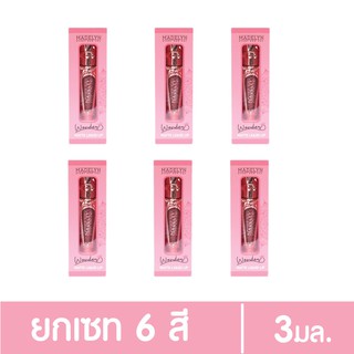 [ยกเช็ทราคาส่ง] เมดเดอร์ลีน วันเดอร์ แมทท์ ลิควิด ลิป MADELYN WONDER MATTE LIQUID LIP 3 G. ( เครื่อสำอางค์,ลิป )