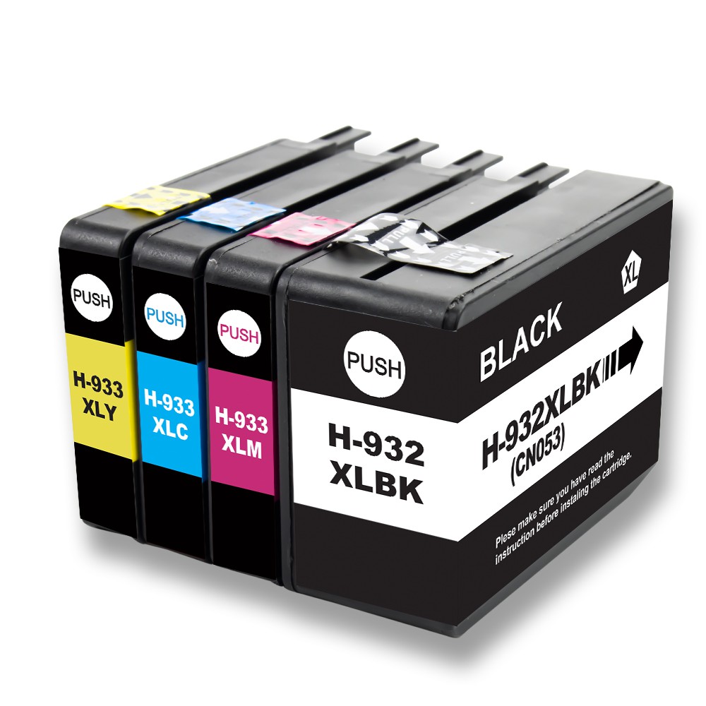 HP 932 HP 932 หมึก 932XL 933XL หมึก HP932XL HP933XL ตลับหมึกเข้ากันได้สำหรับ HP 6100 6600 6700 7110 7610 7612 7510 7512 - รูปที่ 4