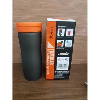 TUMBLER แก้วน้ำเก็บความร้อน-เย็น 300 ml  พร้อมที่กรองใบชาในตัว เก็บความร้อนเย็นได้ยาวนาน 4-6 ชม ฝาปิดสนิทมีตัวล๊อคในตัว