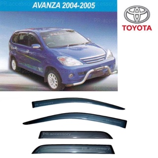 PR กันสาด TOYOTA AVANZA 2004-2005