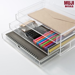 MUJI(มูจิ) ลิ้นชักเก็บของอะคริลิค