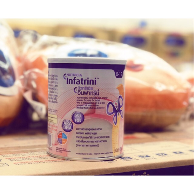 Nutricia Infatrini นิวทริเชีย อินฟาทรินี่ ขนาด 400 กรัม หมดอายุ 5/2025