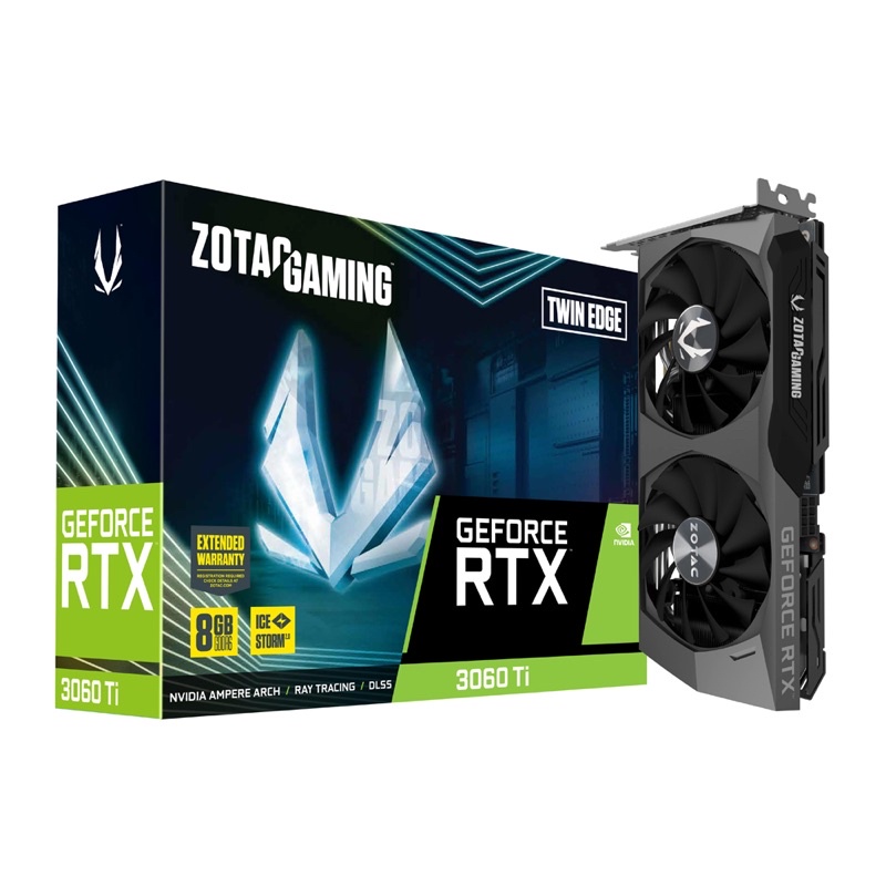ZOTAC GAMING GEFORCE RTX 3060 Ti (LHR) ราคา 32000 บาท 2.มือสอง MSI GeForce RTX 3060 Ti VENTUS 2X 8G 