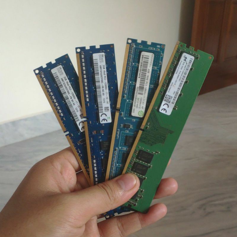 คอมพิวเตอร์ถอดประกอบ Ram 2GB 8GB
