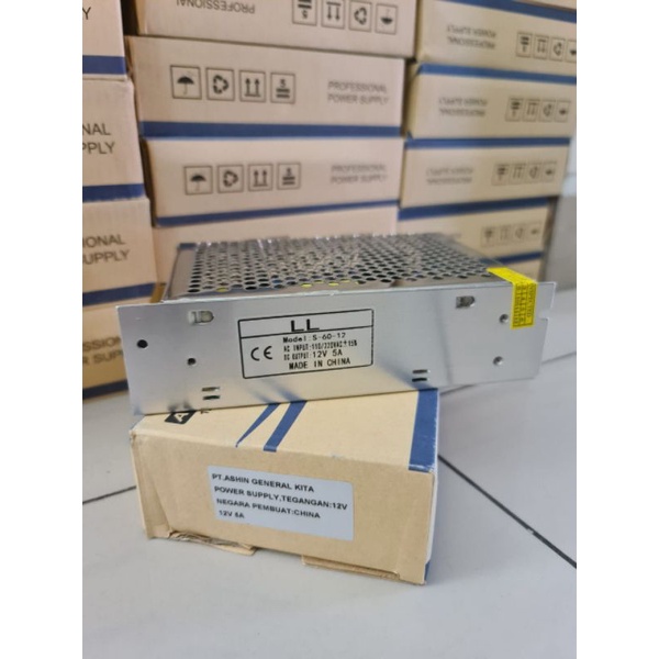แหล่งจ่ายไฟ 5A 12V NET