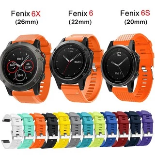 🇹🇭สายนาฬิกา Garmin Forerunner 935 Fenix 5 plus 6 745 Approach S60 S62 Instinct 945 5X 3 6X Enduro 5S 6S 5 6