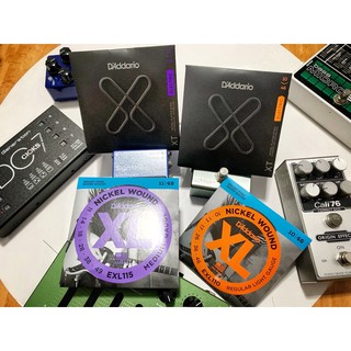 สายกีต้าร์ไฟฟ้า D’addario รุ่นธรรมดา EXL และสายเคลือบกันสนิม XT ของแท้ 💯%