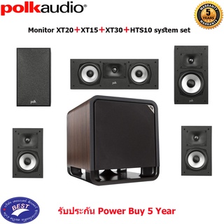 Polk Audio Monitor XT20+XT15+XT30+HTS10 system set 5.1CH