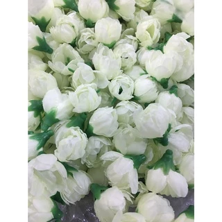 ดอกมะลิวันแม่ ดอกมะลิตูม 1ถุง20ดอก(หัวดอกมะลิแย้มวันแม่สีขาวอมเขียว) ดอกมะลิแย้มนแม่ ดอกมะลิผ้าอย่างดี