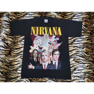 เสื้อวงเนวาน่า NIRVANA BOOTLEG งานใหม่ทำเก่า ผ้า heavy weight ฟอกนุ่มสีเฟดสวย ป้าย ProClub