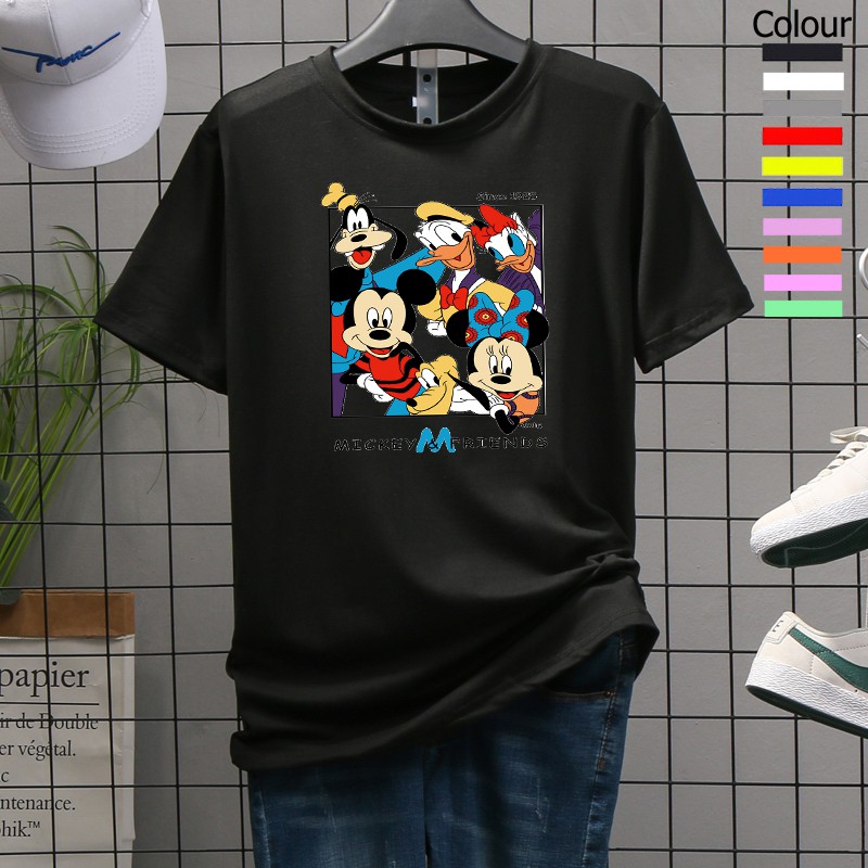 เสื้อยืดคอกลมแฟชั่นใส่ได้ทั้งผู้ชายเเละผู้หญิง⚡️ พร้อมส่ง⚡️T-248