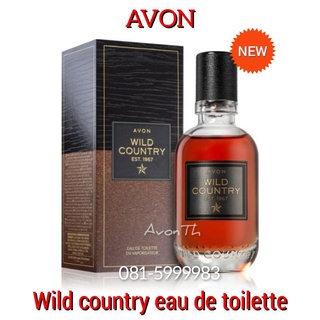 ใหม่💢น้ำหอม avon wild country eau de toilette 75ml.และ ไวลด์ คันทรี โคโลญสเปรย์ 100 ml แถม Wild Country โคโลญจน์ 50 ml.