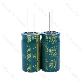 ราคาต่อ 1 ชิ้น คาปาซิเตอร์ 10000uF 35V สำหรับเครื่องเสียง แอมป์จิ๋ว พร้อมส่ง