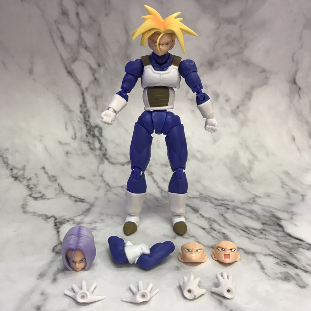 Dragon Ball Change Super Saiyan Shf Trunks Long Hair Mobility Hand