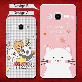 เคสใสสำหรับเคสโทรศัพท์ซิลิโคนลายหมีสําหรับ Samsung Note 3 4 5 8 9 Grand 2 Core Prime Neo Plus A 6s