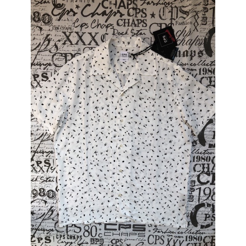 SHIRT ฮาวาย  CPS CHAPS WHITE