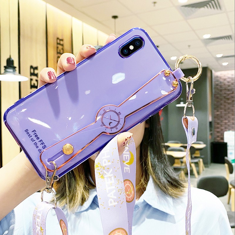 เคสเชือกเส้นเล็กสำหรับ iPhone X Xs Max XR 7 8 6 6s Plus SE2 SE3 #8