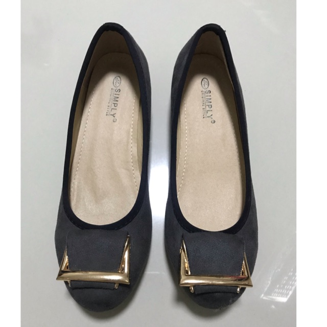 รองเท้า สีเทา  TW SIMPLY