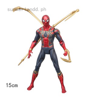 ของเล่นฟิกเกอร์ Movie Iron movable Golden Spider Cool Cartoon