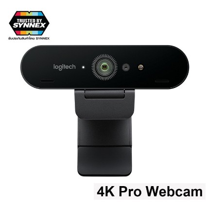 Logitech BRIO กล้องเว็บแคม Ultra HD 4K สำหรับการประชุมผ่านวิดีโอ สตรีมมิ่ง หรือการบันทึกภาพ
