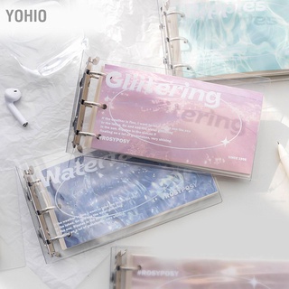 Yohio แผ่นฟิล์มใส Pp อเนกประสงค์ สําหรับนักเรียน