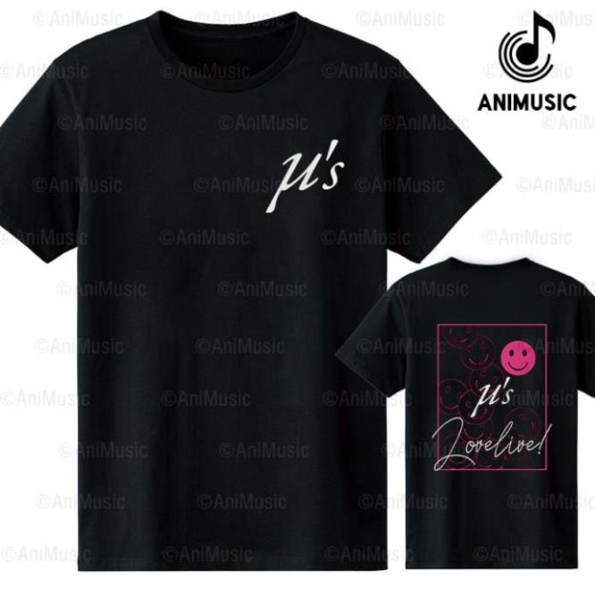 เสื้อยืด Love Live! Μs Nico Yazawa (สีดํา) แขนสั้น