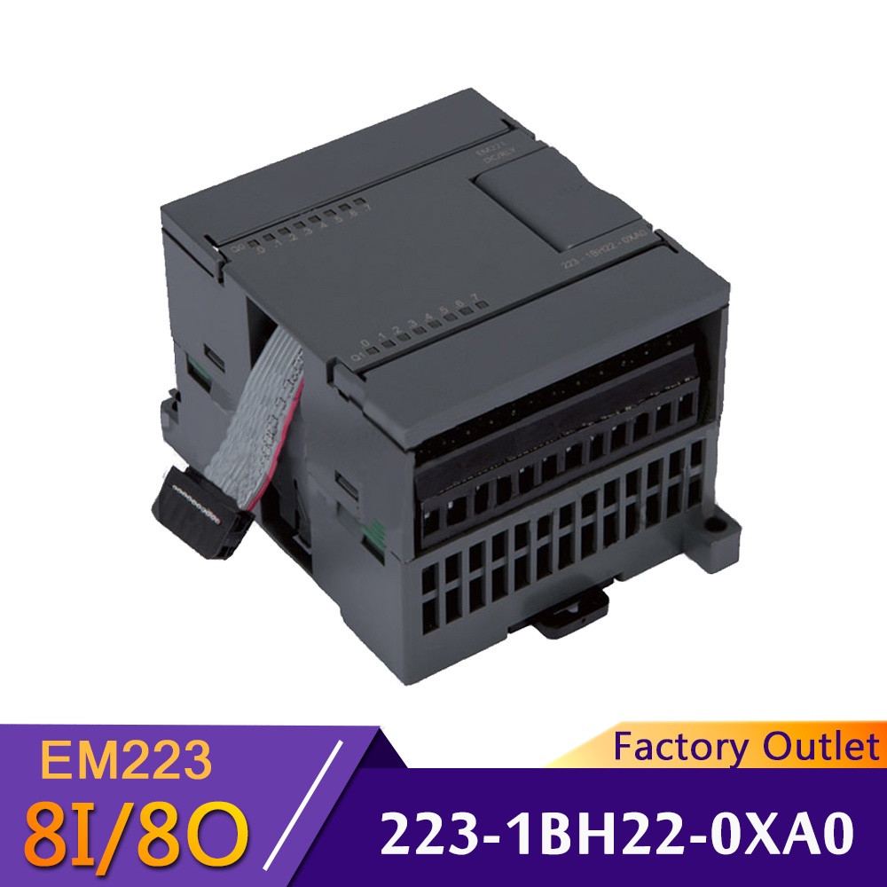 EM223 6ES7 223-1BH22-0XA0 เหมาะสําหรับ Siemens S7-200 PLC 8I/8O ทรานซิสเตอร์ประเภทโมดูลดิจิตอล 223-1