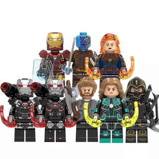 บล็อกตัวต่อToys Avengers Endgame Series Ironman Marvel ขนาดเล็ก X0258