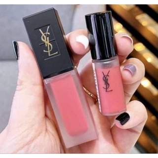 Ysl ลิป เบอร์216 ysl tatouage velvet lip cream mini lipstick 3g.