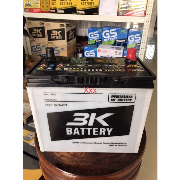 แบตเตอรี่ 3K Battery PMF50R MF 50Ah (50B24R) มือสอง มีอยู่1ลูก